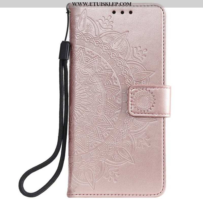 Etui Folio do iPhone 13 Mini Mandala Słońca